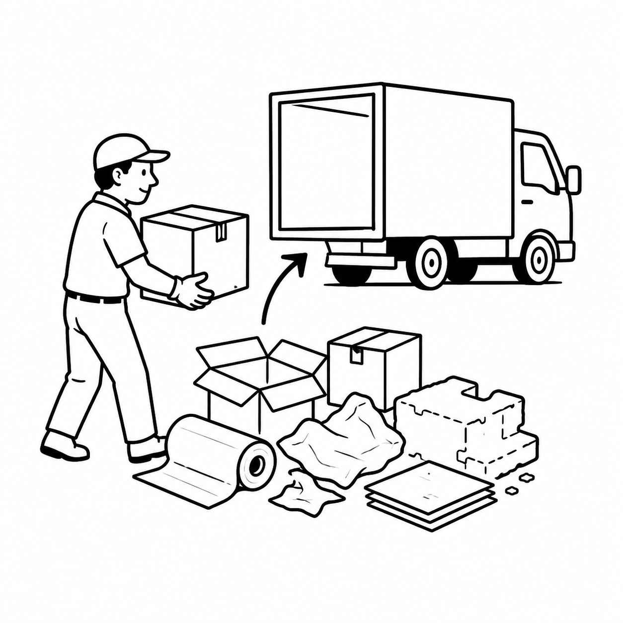 Service de reprise des déchets