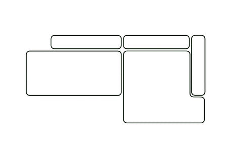 Angle droite assise allongée